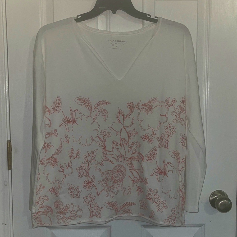 NWOT l/s Lucky Brand shirt M
